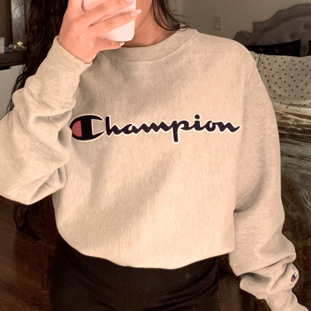 Reverse Weave Champion Boyfriend Sweatshirt